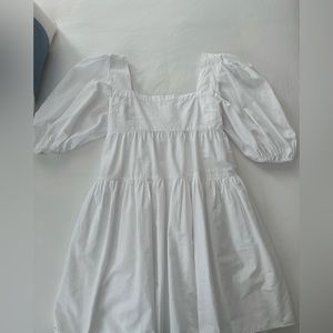 Sokie collective white dress